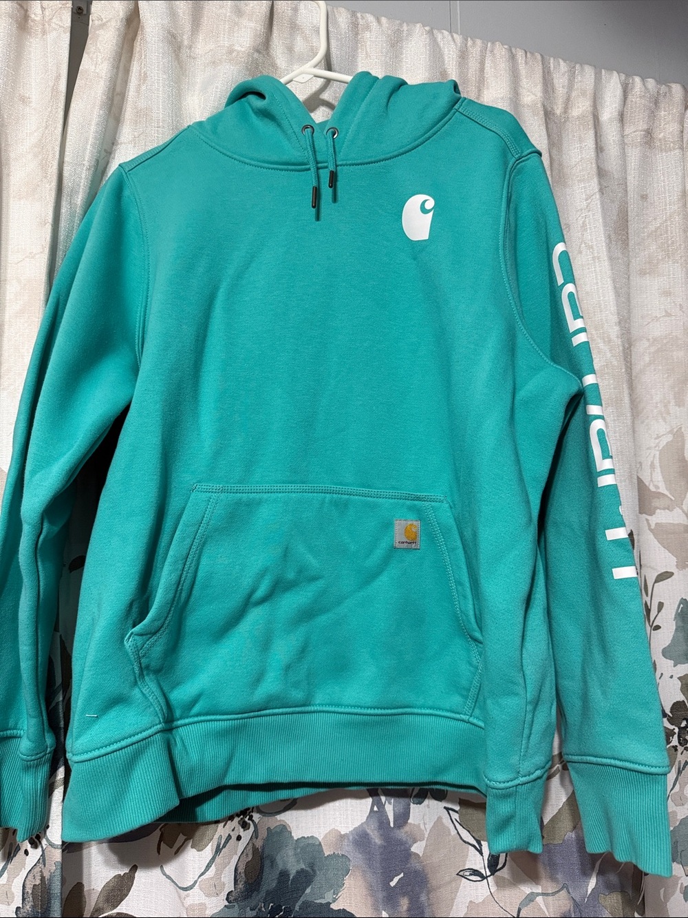 Carhartt Relaxed Fit Hooded Sweatshirt Teal XL